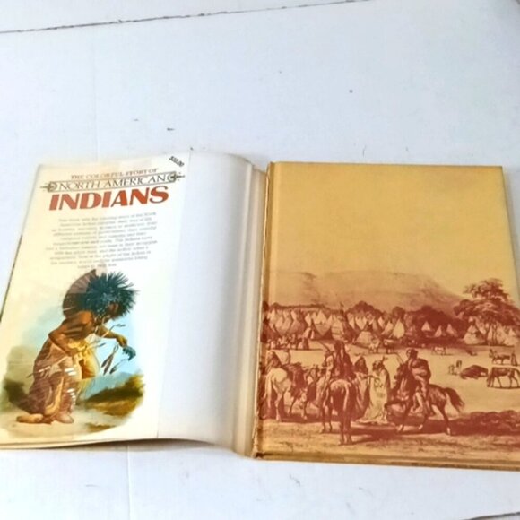 Vntge HCBook The Colorful Story of North American Indians Hassrick Octopus Books - Picture 3 of 8